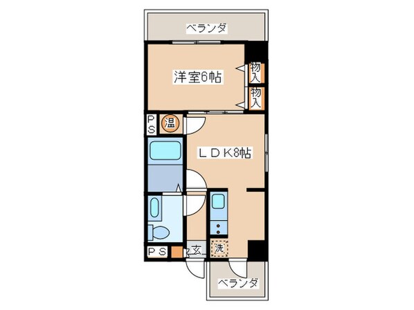 ベラビスタの物件間取画像